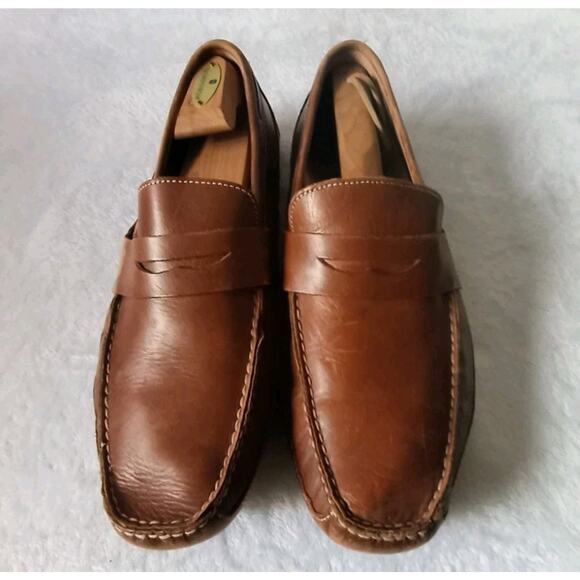 Size 12 M Men's SPERRY Light Brown Soft Leather Shoes - Picture 1 of 7